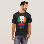 Armenia Armenian Irish Ireland Tree Roots Flag T-Shirt (Vorne ganz)