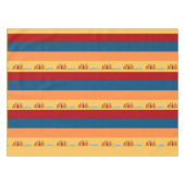 Armenia Custom Cotton Tablecloth, 52"x70" Tischdecke (Vorderseite (Horizontal))