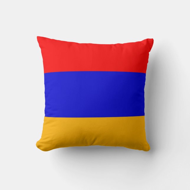 Armenia Flag American MoJo Pillow Kissen (Vorderseite)