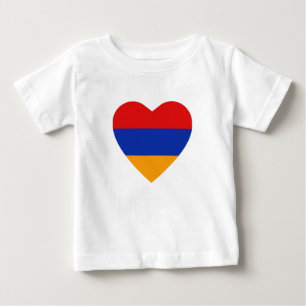 Armenia Flag Herzlicher T - Shirt