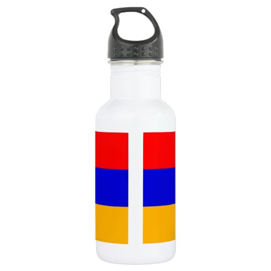 Armenia Flag Liberty Flasche Edelstahlflasche (Rückseite)