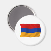 Armenia Flag Magnet (Vorderseite/Rückseite)