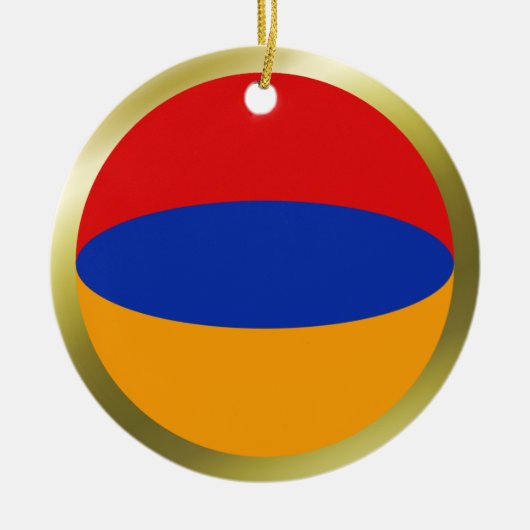 Armenia Flag Ornament (Vorne)