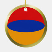 Armenia Flag Ornament (Hinten)