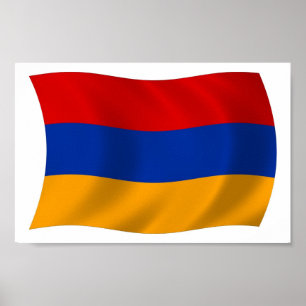 Armenia Flag Poster Print