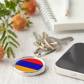 Armenia Flag Schlüsselanhänger (Seite)