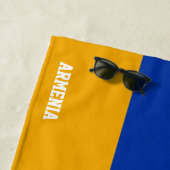 Armenia Flag Splendid Patriotic Strandtuch (Beispiel)