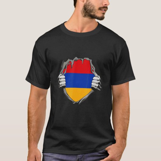 Armenia flag T-Shirt (Vorderseite)