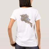 Armenia Flag x Map T - Shirts (Rückseite)