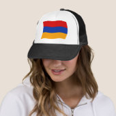 Armenia-Flagghut Truckerkappe (Beispiel)