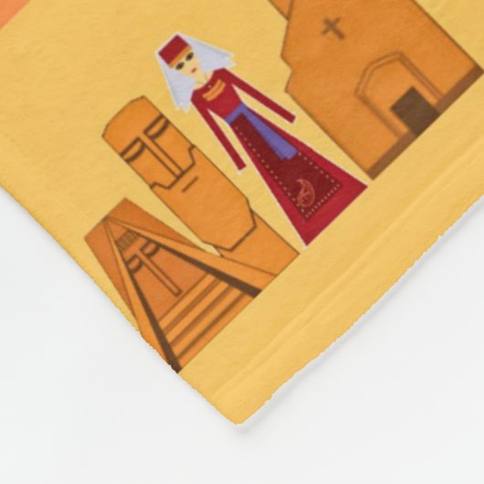 Armenia Fleece Blanket (Ecke)