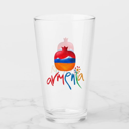 Armenia Glass Cup Glas (Vorderseite)