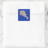 Armenia Map Sticker (Tasche)