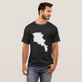 Armenia map T-Shirt (Vorne ganz)