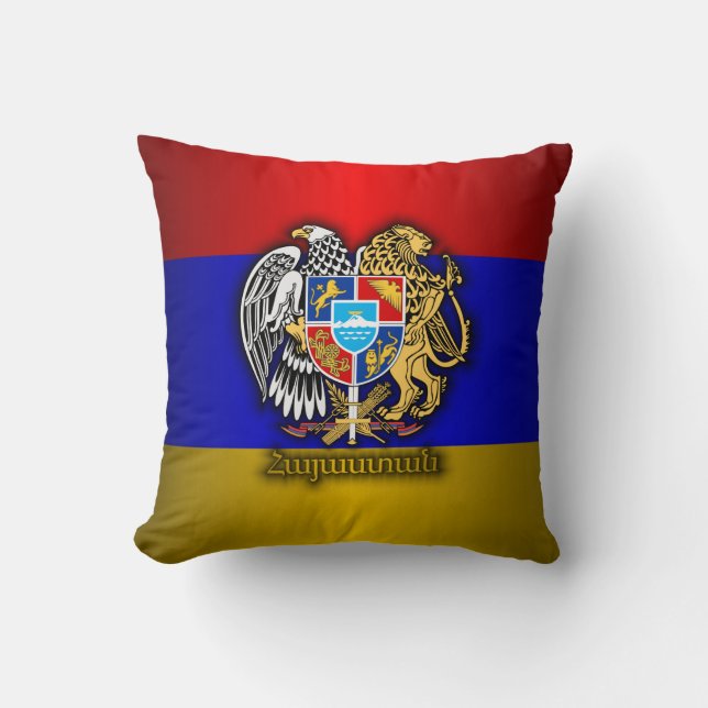 Armenia Pride Kissen (Vorderseite)