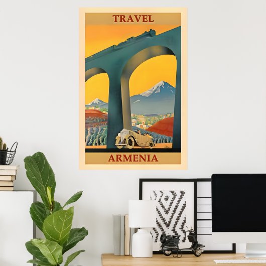 Armenia Travel Poster (Heimbüro)
