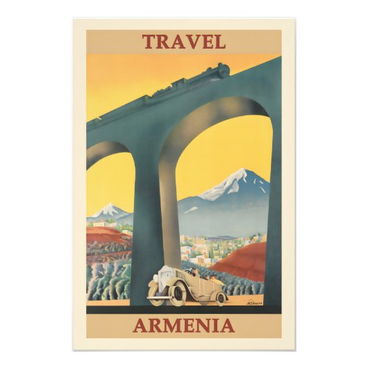 Armenia Vintage Poster (Vorne)
