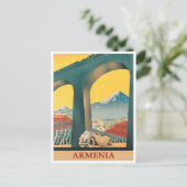 Armenia Vintage Travel Postcard Postkarte (Stehend Vorderseite)