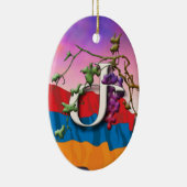 Armenian Alphabet Initials 'Zhe' Ornament (Rechts)