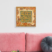 Armenian Alphabet Mural Leinwanddruck (Insitu (Wohnzimmer))