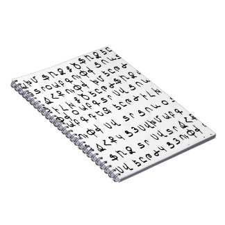 Armenian Alphabet-Notebook Notizblock