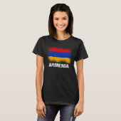 Armenian Flag Armenia T-Shirt (Vorne ganz)