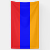 Armenian Flag Celebration Party Event Décor Banner (Vertikal)