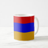 Armenian flag kaffeetasse (VorderseiteRechts)