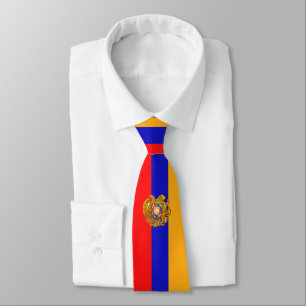 Armenian Flag Neck Tie Krawatte