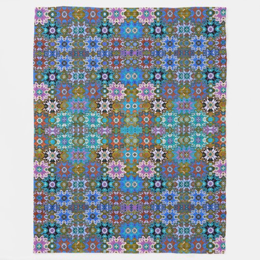 Armenian Folk Art Fleece Blanket (Vorderseite)