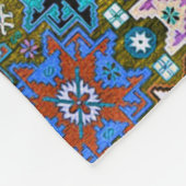 Armenian Folk Art Fleece Blanket (Ecke)
