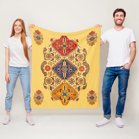 Armenian Folk Art Fleece Blanket (Beispiel)