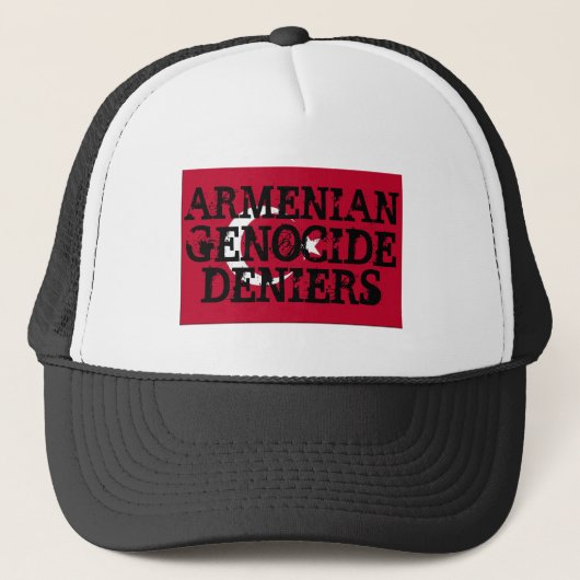Armenian Genocide Deniers Hat Truckerkappe (Vorderseite)