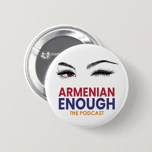 Armenian genügend Button (Vorne & Hinten)