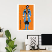Armenian Man - Matchbox Print - Aesthetic Wall Art Poster (Heimbüro)