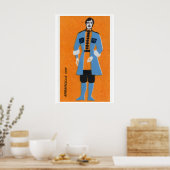 Armenian Man - Matchbox Print - Aesthetic Wall Art Poster (Küche)