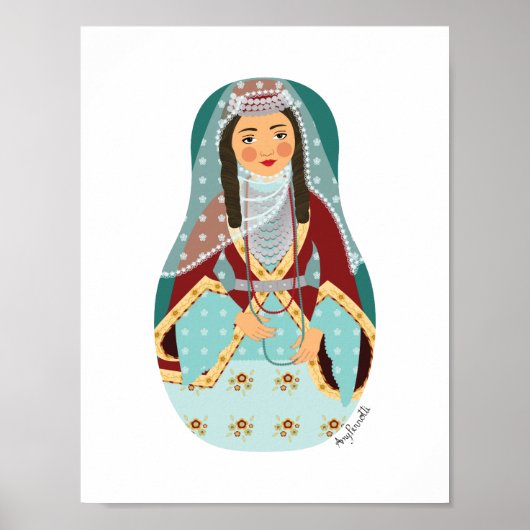 Armenian Matryoshka Poster (Vorne)