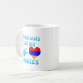 Armenians sind mein Homies Kaffeetasse (Vorderseite Links)