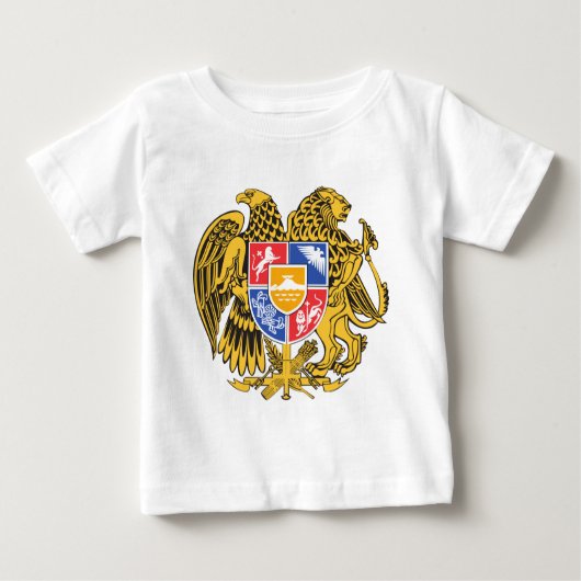 Armeniemblem Baby T-shirt (Vorderseite)