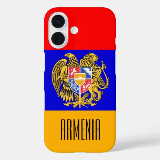 Armeniemblem Case-Mate iPhone Hülle (Rückseite)