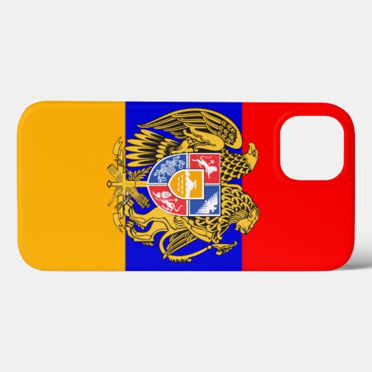 Armeniemblem Case-Mate iPhone Hülle (Rückseite (Horizontal))