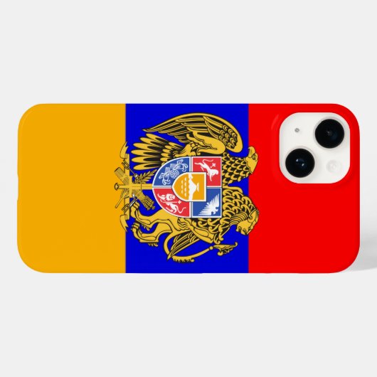Armeniemblem Case-Mate iPhone Hülle (Rückseite (Horizontal))