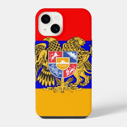 Armeniemblem iPhone Hülle (Rückseite)