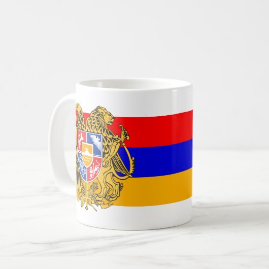 Armeniemblem Kaffeetasse (Vorderseite Links)