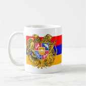 Armeniemblem Kaffeetasse (Links)