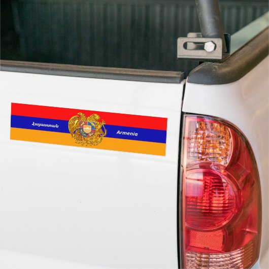 Armenien (Հ ա ա ս ա յ տ Autoaufkleber (Auf Lkw)