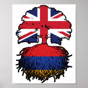 Armenien Armenien Vereinigtes Königreich Großbrita Poster