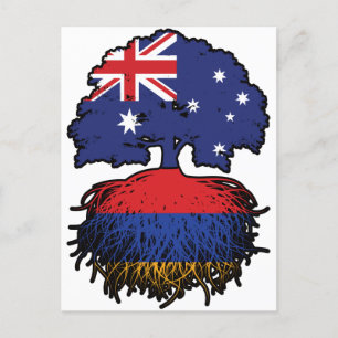 Armenien Armenisch Australisch Australien Tree Roo Postkarte