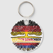 Armenien Armenisch Deutsch Deutschland Baum Wurzel Schlüsselanhänger (Rückseite)