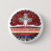 Armenien Armenisch Schweizer Schweiz Baum Wurzel Button (Vorderseite)